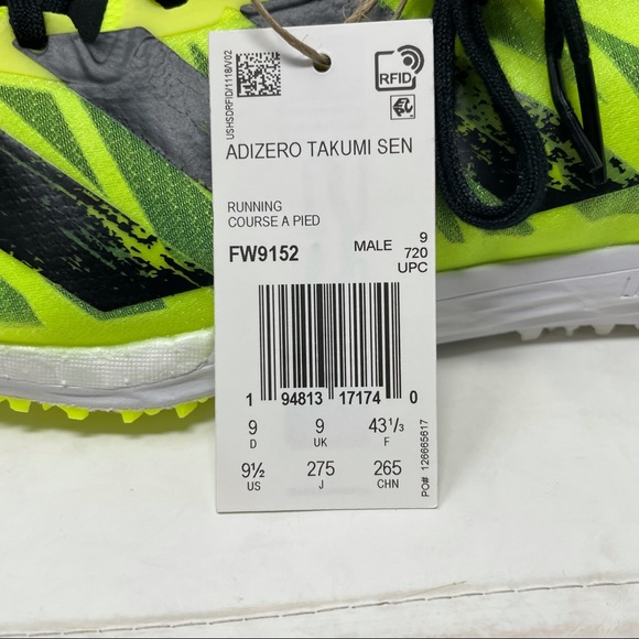 New Adidas Adizero Takumi Sen 7 Running Shoes S - Picture 13 of 14